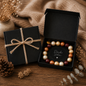 Geschenkset mit Perlenarmband 12 mm – liebevoll verpackt | verschiedene Perlenfarben