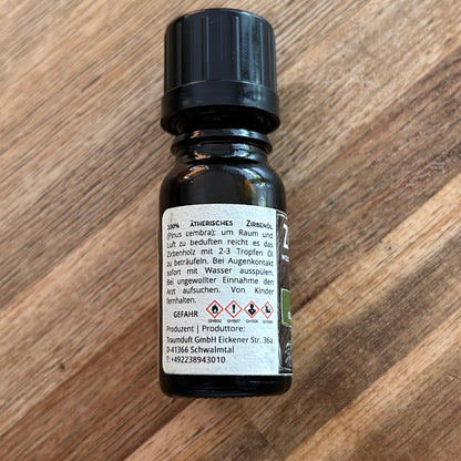 Zirbenöl 10 ml ätherisch — 100 % naturrein aus Zirbelkiefer