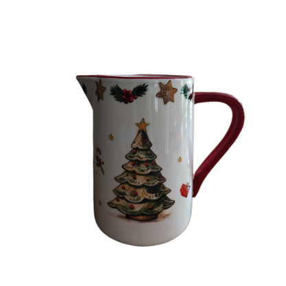 Weihnachtskrug Vorderansicht Original mit weißem Hintergrund