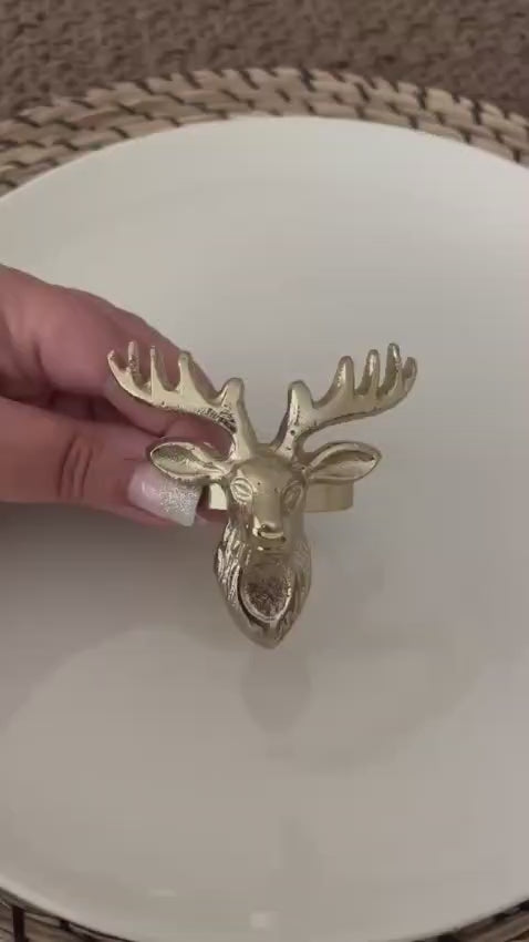 Serviettenring Hirsch Original Aufnahmen